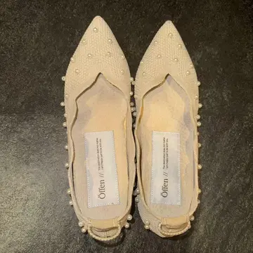 오펜 펄 플랫 펌프스 offen