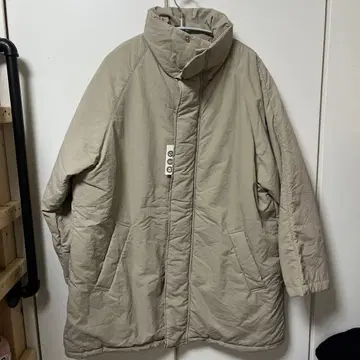 새상품, 스튜디오 클립 다기능 BIG 칼라 미들 코트 택 포함