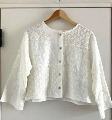 사만사 모스모스 레이스 패치워크 자켓