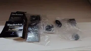 Technics SL-1200M7L 미니어처 블랙 3개 화이트 1개