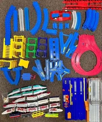 프라레일 묶음 판매 차량 선로 여러 가지 소리 나는 기능 포함