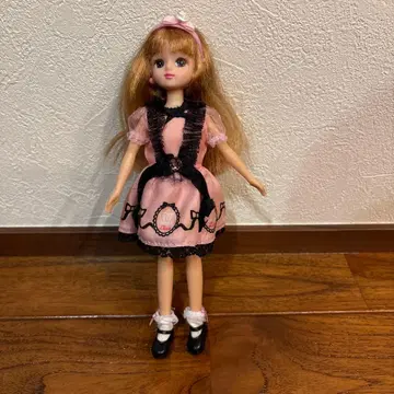 핑크 드레스 리카짱 인형 본체 멋진 리카짱