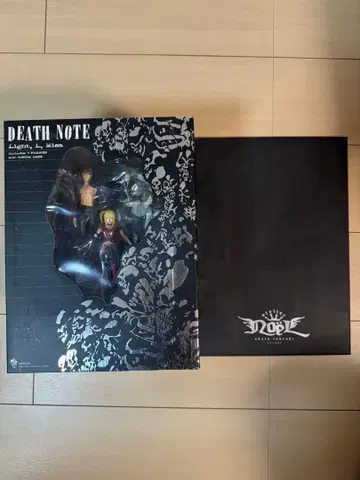 DEATH NOTE 피규어 원화 세트 Light, L, Missa