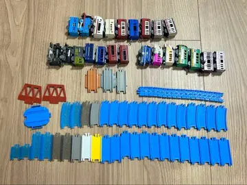 캡슐 토이 캡슐 프라레일 세트 (레일과 차량)