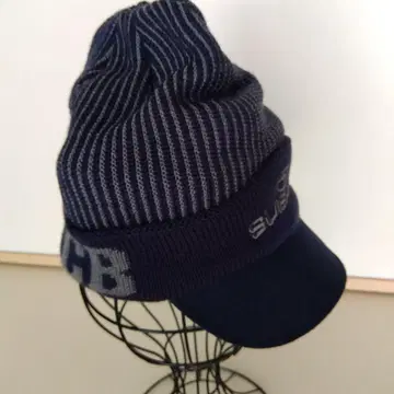 스바루와 커터&백의 더블 네임 니트 모자 1개, 선바이저 2개 세트
