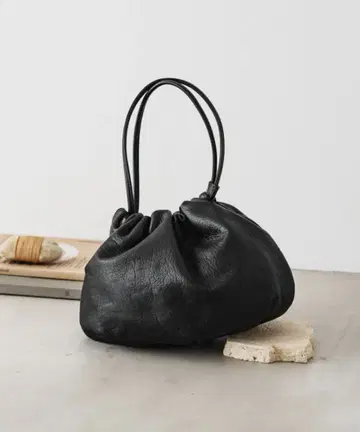 russet 블랙 가죽 4way 숄더백