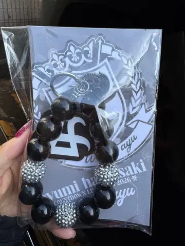 하마사키 아유미 스마트폰 스트랩 블랙