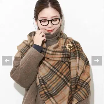 저널 스탠다드 캐시미어 100% 스톨