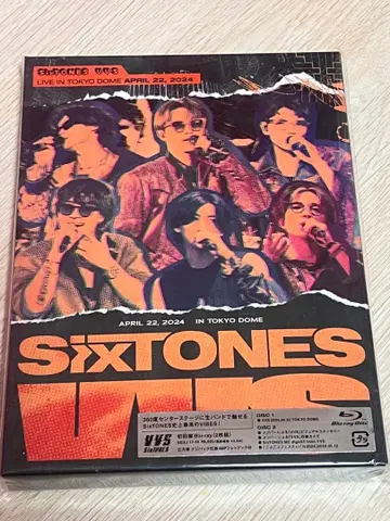 SixTONES VVS Blue-ray 초회반(2매 세트)