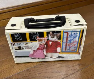 고양이 캐릭터 컴팩트 케이스