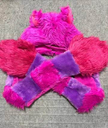 체셔캣 머플러 팬캡 모자