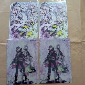 아이나나 모모 카즈나 Re:vale 클리어 시트 포토 카드