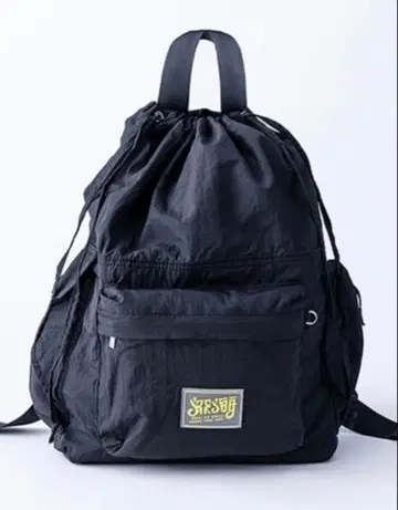 세카오와 심해 냅색 백팩 2024 블랙 나일론