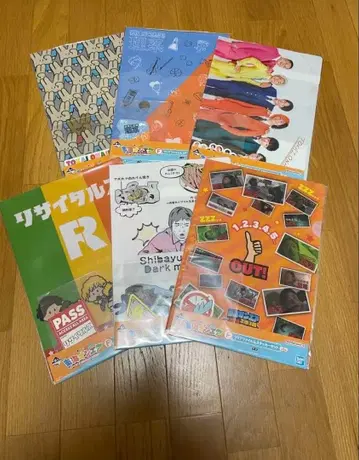 도카이 온에어 제일복권 클리어 파일&스티커 세트 총 6종