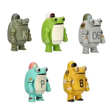 케로 넨 더 캡슐 토이 전 5종 컴플리트 세트