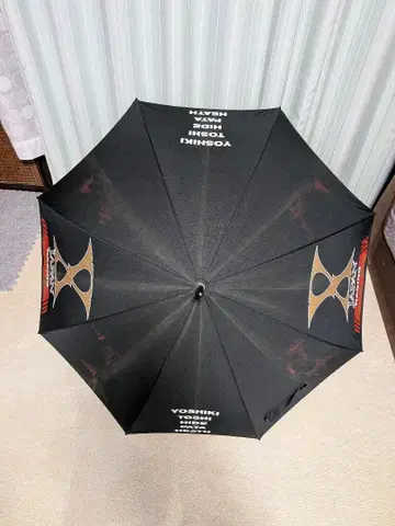 90년대 X JAPAN RACING 로고 우산