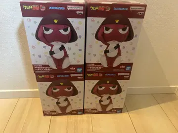 개구리 중사 케로로 큰 SOFVIMATES ~기로로 소위~ 피규어 4점