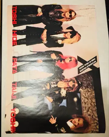 X JAPAN 포스터 A1 사이즈 3