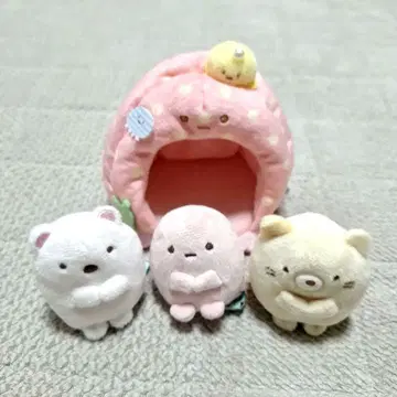 스미코구라시 테노리 봉제 인형 해파리 집 시로쿠마 타피오카 고양이