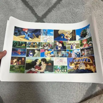 지브리 포스터 달력 24매입