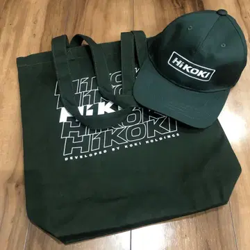 HIKOKI 토트백과 캡 세트