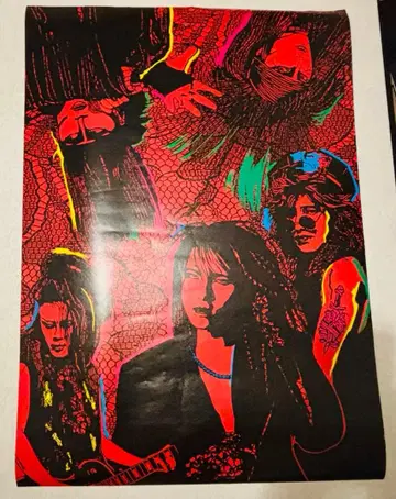 X JAPAN 포스터 A1 사이즈 4종 카타키리 스타일