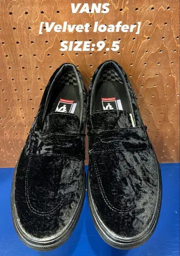 Vans 벨벳 스니커즈 26.5 미사용