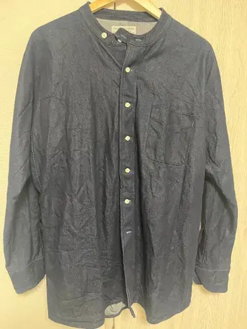 SUNNY ELEMENT 실크 데님 셔츠