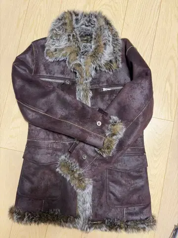 [ 구제 의류 ] 니콜 HIDEAWAYS 퍼 포함 자켓 사이즈 48