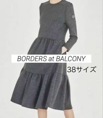 [ 새상품급 ] 보더스 앳 발코니 티어드 원피스