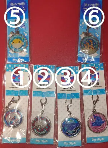 카이유칸 해양 테마 스트랩 6세트