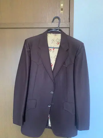 Prestige West 브라운 테일러드 자켓