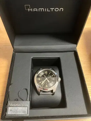 해밀턴 카키 필드 H68551833 정품