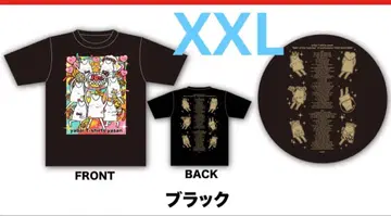 야바이T셔츠야상 라이브 티셔츠 블랙 XXL