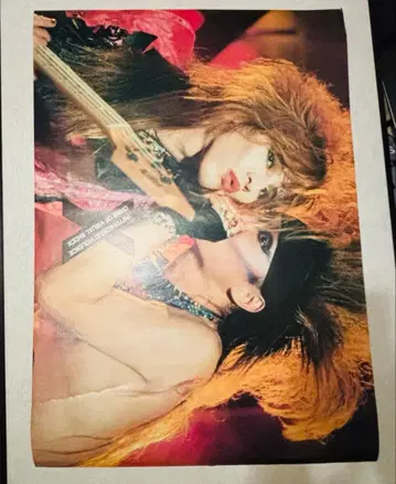 X JAPAN 포스터 A1 사이즈 TOSHI TAIJI