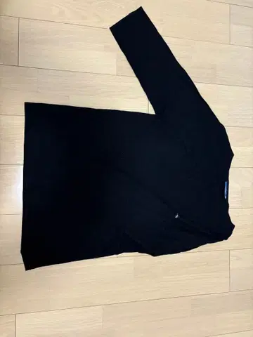 세인트 제임스 T5 블랙 티셔츠 얇은 소재