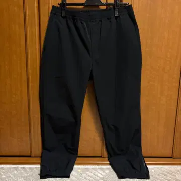 [ 새상품급 ] 일본제 VAINL ARCHIVE 나일론 팬츠 블랙 M