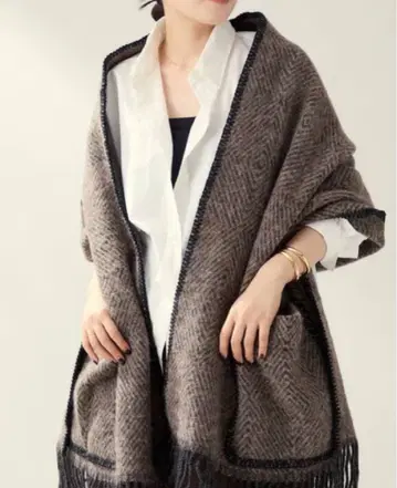 새상품 [ Plage ] 라푸안칸크리 POCKET SHAWLMARIA 숄