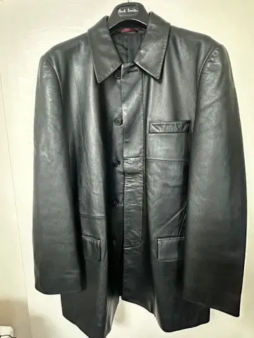새상품급 폴스미스 가죽 자켓 L 사이즈 양가죽