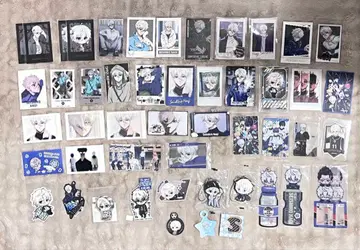 블루 록 혜택 카드 스티커 브로마이드 러버 참 나기 세이시로