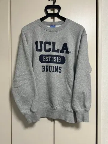 [ 별주 ] UCLA x ITEMS 칼리지 프린트 맨투맨 풀오버
