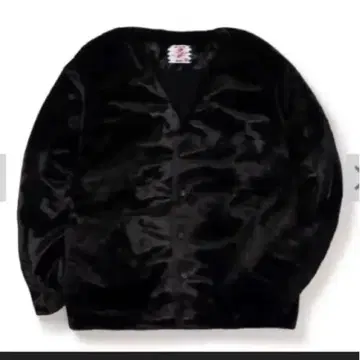 미사용 새상품 사노바 치즈 퍼 가디건 XL 블랙