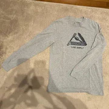Patagonia 그레이 긴팔 T셔츠 S