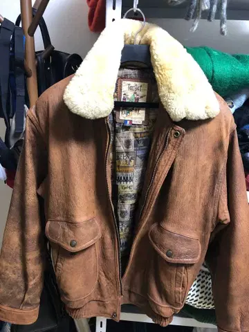 Target 가죽 자켓 양가죽