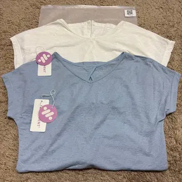 yomoment 요가 T셔츠 S사이즈 반팔 2세트