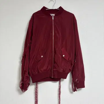 Ank Rouge 버건디 자켓