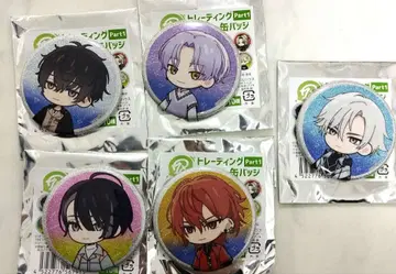 에이트리 18TRIP PROJECT 트레이딩 글리터 캔뱃지 5개