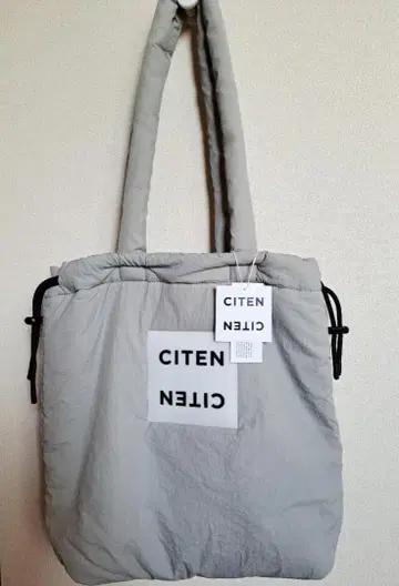 택 포함 새상품 CITEN 충전솜 토트백 라이트 그레이