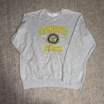 thisisneverthat 맨투맨 네버자