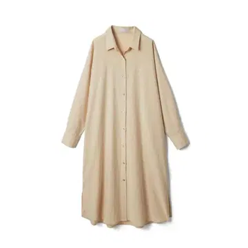 AAA 우노 미사코 LAVANDA 라바다 셔츠 원피스 베이지